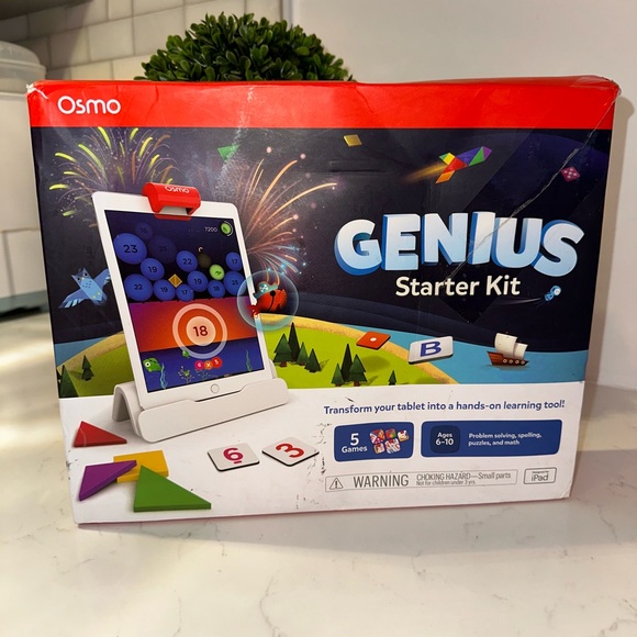 Osmo Genius Starter Kit - Interactive Learning Toy for Kids for iPad - Picture 1 of 4